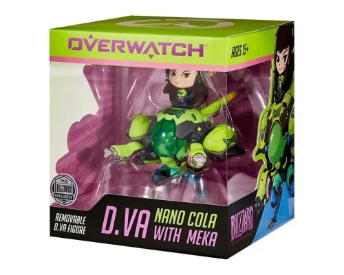 Фігурка для геймерів Blizzard Overwatch Cute But Deadly Nano Cola D.Va and MEKA (B63745)