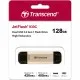 USB флеш накопитель Transcend 128GB JetFlash 930 Gold-Black USB 3.2/Type-C (TS128GJF930C)