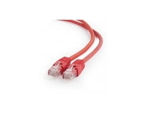 Патч-корд 5м UTP cat 6 CCA red Cablexpert (PP6U-5M/R)