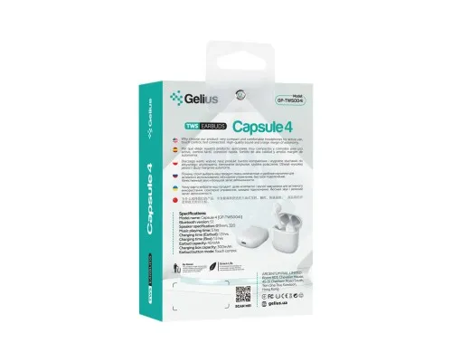 Наушники Gelius Pro Capsule 4 GP-TWS-004i White (00000089892)