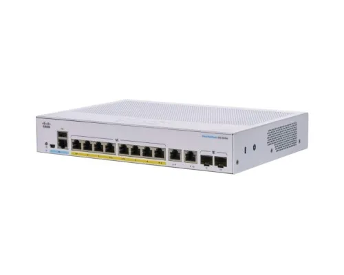 Коммутатор сетевой Cisco CBS250-8P-E-2G-EU