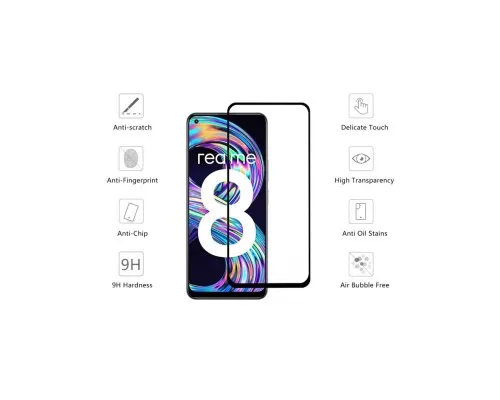 Скло захисне Drobak Realme 8 (494998)