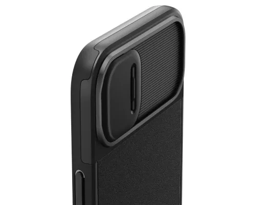 Чохол до мобільного телефона Spigen iPhone 14 Optik Armor MagFit Black (ACS05070)