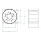 Кулер до корпусу Arctic 40MM/5PCS (ACFAN00273A)