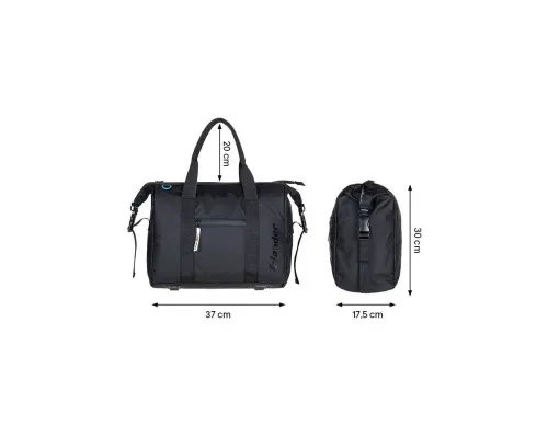 Сумка для мами X-Lander X-Rollbag - Black Soul (5907651635832)