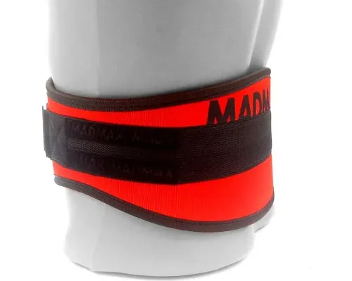 Атлетический пояс MadMax MFB-421 Simply the Best неопреновий Red M (MFB-421-RED_M)