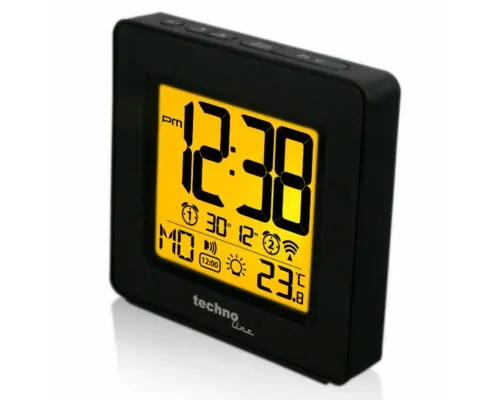 Настільний годинник Technoline WT330 Black (DAS301808)