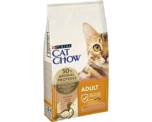 Сухой корм для кошек Purina Cat Chow Adult с уткой 15 кг (7613035394889)