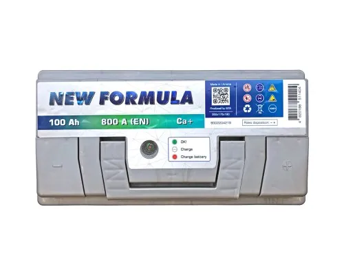 Акумулятор автомобільний NEW FORMULA 100Ah Ев (-/+) 800EN (6002204219)
