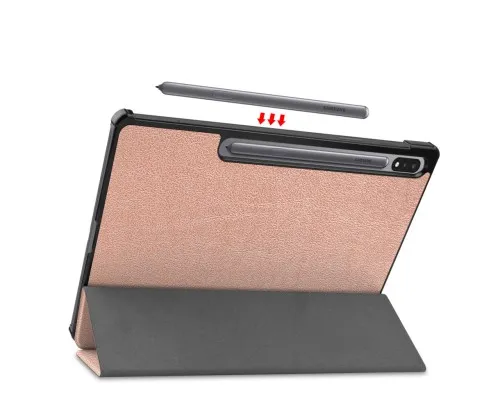 Чехол для планшета BeCover Smart Case Samsung Tab S9 Plus (SM-X810/SM-X816)/S9 FE Plus (SM-X610/SM-X616) 12.4 Rose Gold (710326)