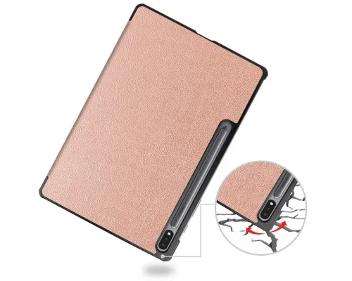 Чехол для планшета BeCover Smart Case Samsung Tab S9 Plus (SM-X810/SM-X816)/S9 FE Plus (SM-X610/SM-X616) 12.4 Rose Gold (710326)