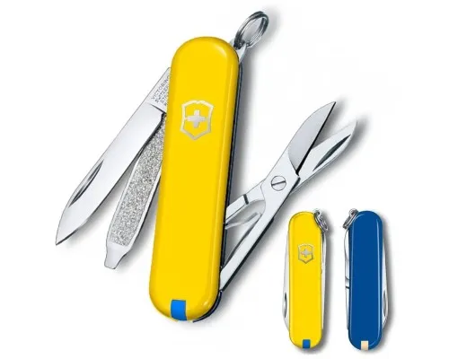 Ніж Victorinox Classic SD Ukraine Жовто-синій (0.6223.8G.2)