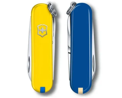 Ніж Victorinox Classic SD Ukraine Жовто-синій (0.6223.8G.2)