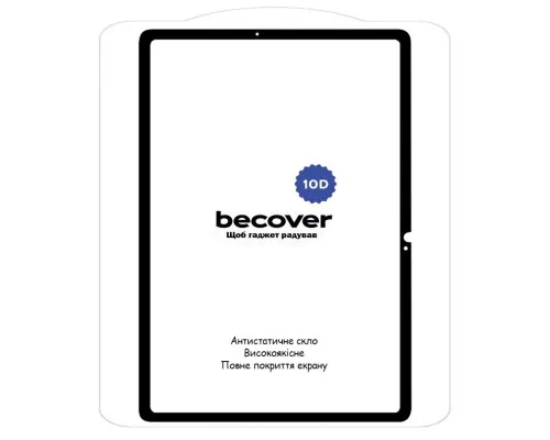 Скло захисне BeCover 10D Samsung Galaxy Tab S9 (SM-X710/SM-X716) 11 Black (710581)