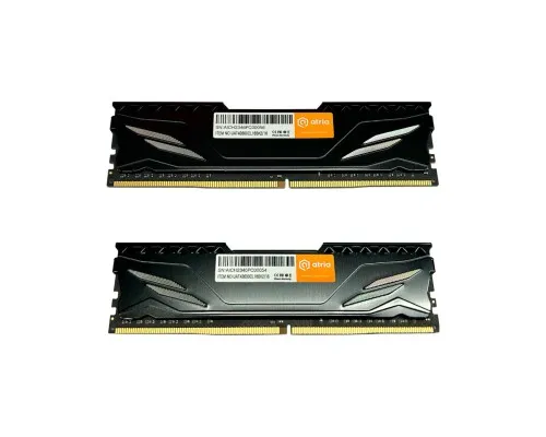 Модуль памяті для компютера DDR4 16GB (2x8GB) 3600 MHz Fly Black ATRIA (UAT43600CL18BK2/16)