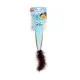 Іграшка для котів GiGwi Rookie Hunter Кролик блакитний з шарудінням 38 см (2233)