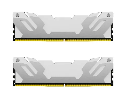 Модуль памяти для компьютера DDR5 32GB (2x16GB) 7600 MHz Renegade White XMP Kingston Fury (ex.HyperX) (KF576C38RWK2-32)