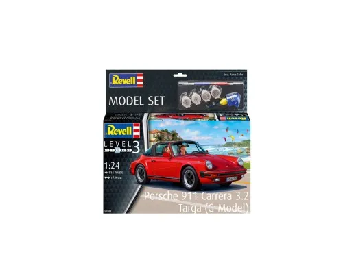 Збірна модель Revell Набір автомобіль Porsche 911 Carrera 3.2 Targa рівень 3 масштаб 1:24 (RVL-67689)