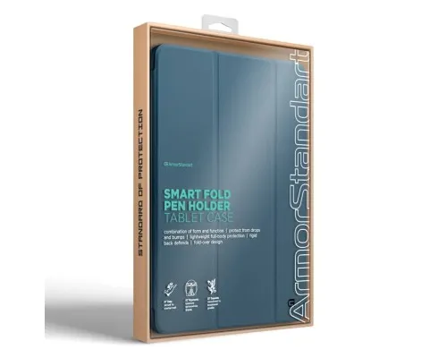 Чохол до планшета Armorstandart Smart Fold Pen Apple iPad Pro 13 (2024) Lavender Grey (ARM78140)