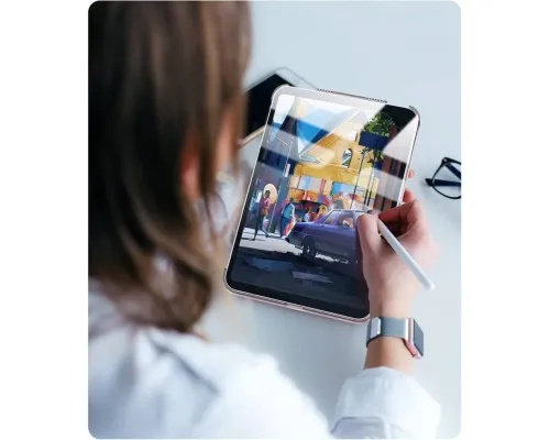 Чохол до планшета BeCover Tri Fold Hard Apple iPad Mini 7 2024 Pink (712454)