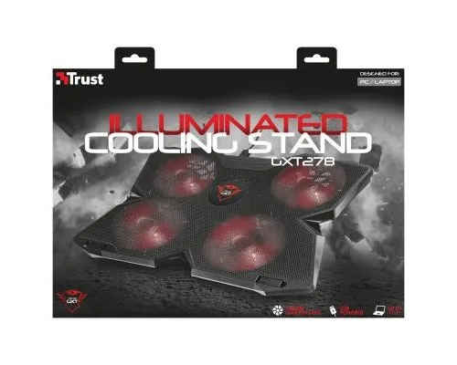 Подставка для ноутбука Trust GXT 278 Notebook Cooling Stand (20817)