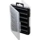 Коробка рыболова DUO Reversible Lure Case D86 Pearl Black/Clear (34.28.09)