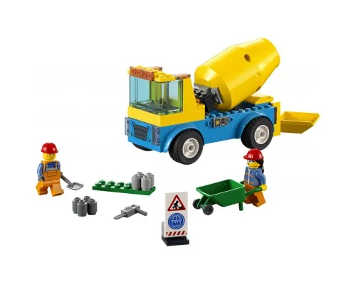 Конструктор LEGO City Great Vehicles Бетонозмішувач 85 деталей (60325)