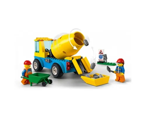 Конструктор LEGO City Great Vehicles Бетонозмішувач 85 деталей (60325)