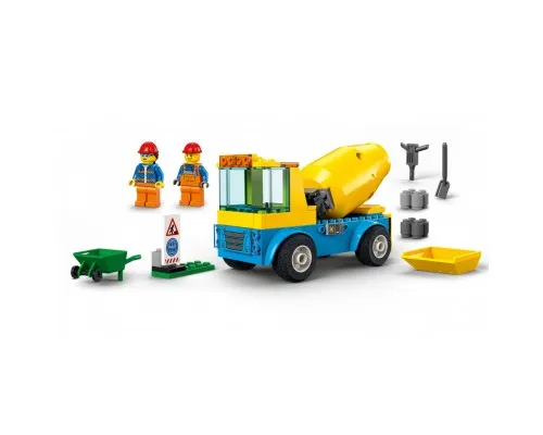 Конструктор LEGO City Great Vehicles Бетонозмішувач 85 деталей (60325)