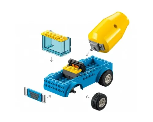 Конструктор LEGO City Great Vehicles Бетонозмішувач 85 деталей (60325)