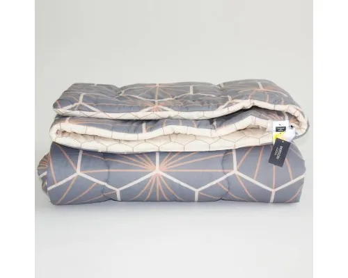Ковдра MirSon антиалергенна з Eco-Soft Зима №4092 Color Fun Line Geometry 172х205 (2200004876078)