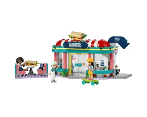 Конструктор LEGO Friends Хартлейк Сіті: ресторанчик в центрі міста 346 деталей (41728)