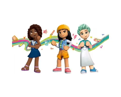 Конструктор LEGO Friends Хартлейк Сіті: ресторанчик в центрі міста 346 деталей (41728)