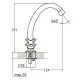 Смеситель AQUATICA QN-2B158C (9786100)