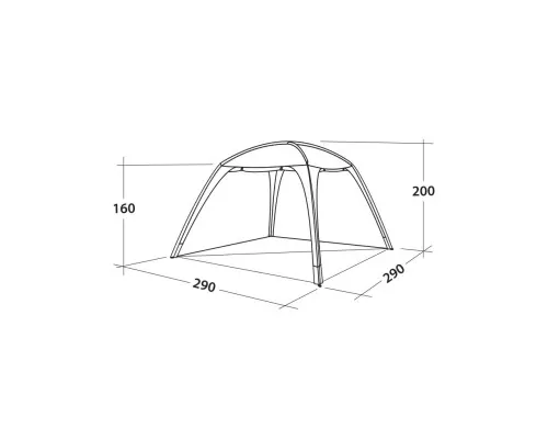 Тент Easy Camp Day Lounge Granite Grey (929596)