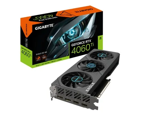 Видеокарта GIGABYTE GeForce RTX4060Ti 8Gb EAGLE OC (GV-N406TEAGLE OC-8GD)