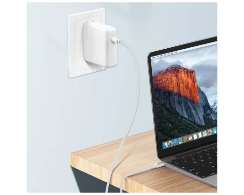 Дата кабель USB-C to USB-C 1.0m 5A 100W white ColorWay (CW-CBPDCC058-WT)