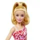 Кукла Barbie Fashionistas в сарафане в цветочный принт (HJT02)