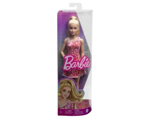 Кукла Barbie Fashionistas в сарафане в цветочный принт (HJT02)