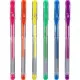 Ручка гелевая Yes Neon набор 6 шт (411706)