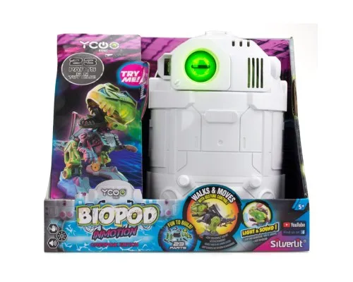 Интерактивная игрушка Silverlit Робозавр Biopod Cyberpunk Inmotion (88092)