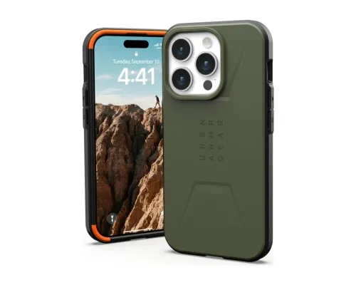 Чохол до мобільного телефона UAG Apple iPhone 15 Pro Civilian Magsafe, Olive Drab (114275117272)