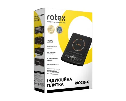 Настільна плита Rotex RIO215-G