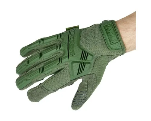 Тактичні рукавички Mechanix M-Pact M Olive Drab (MPT-60-009)