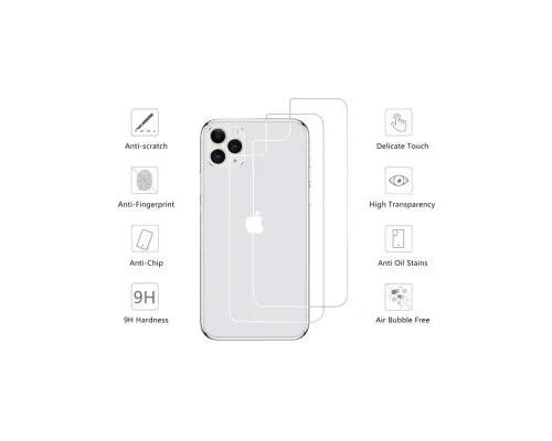 Скло захисне Drobak Back Panel Apple iPhone 12 mini (232334)
