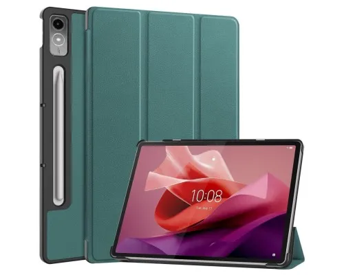 Чехол для планшета BeCover Smart Case Lenovo Tab P12 TB-370FU 12.7 Dark Green (710058)