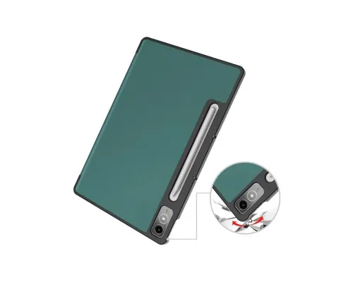 Чехол для планшета BeCover Smart Case Lenovo Tab P12 TB-370FU 12.7 Dark Green (710058)