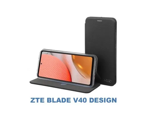 Чохол до мобільного телефона BeCover Exclusive ZTE Blade V40 Design Black (710287)