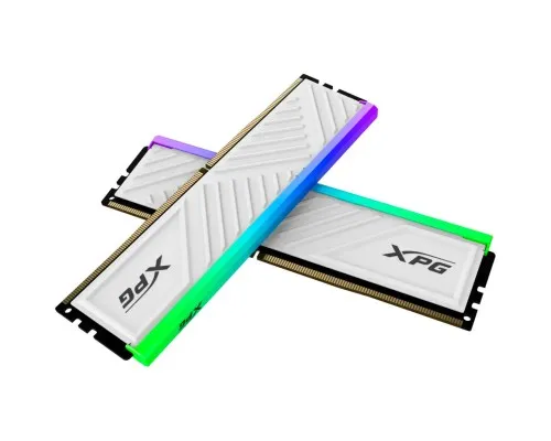 Модуль пам'яті для комп'ютера DDR4 64GB (2x32GB) 3600 MHz XPG Spectrix D35G RGB White ADATA (AX4U360032G18I-DTWHD35G)