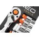 Набір головок Neo Tools 14шт, 1/4", тріскачка 90 зубців, CrV (10-000)